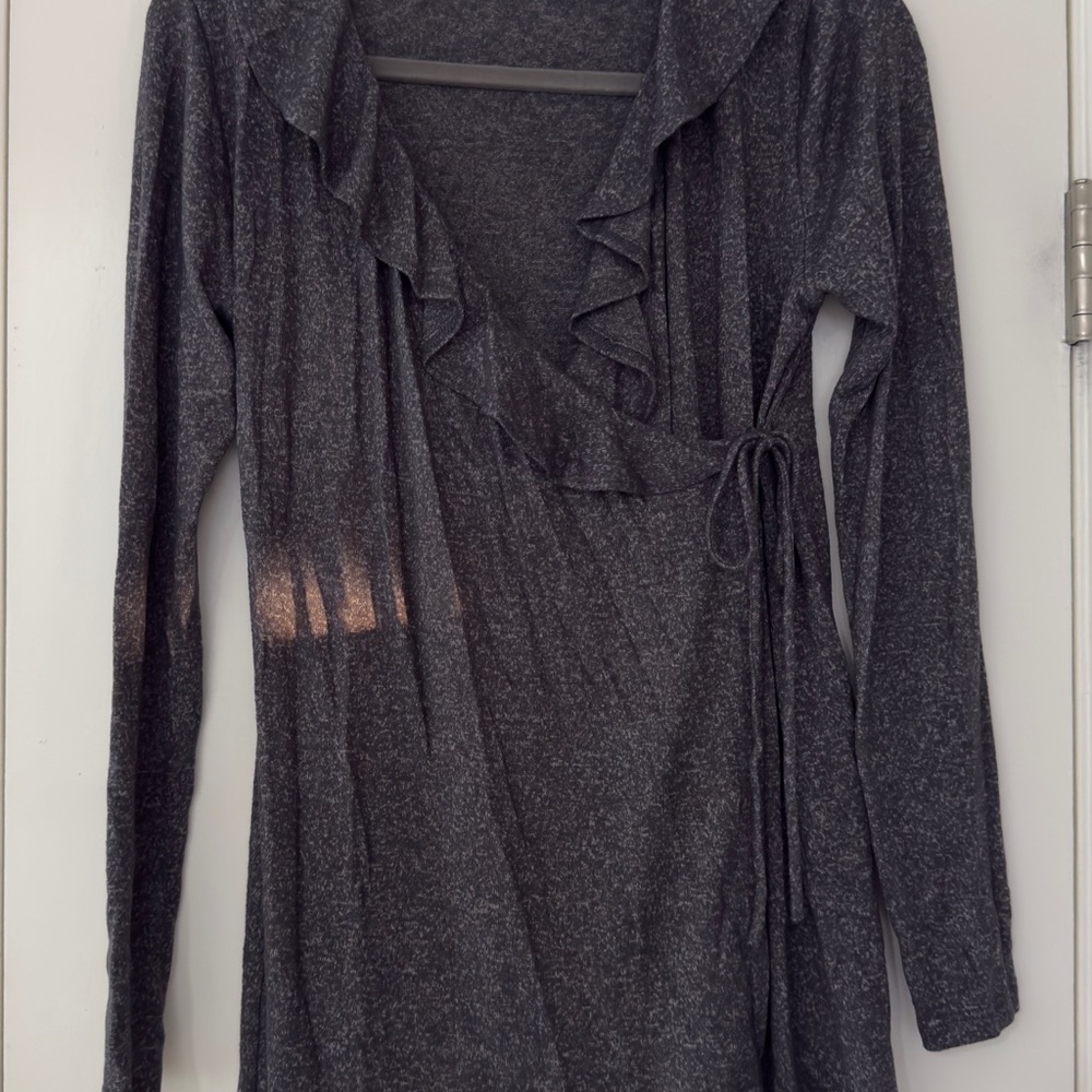 Pinkblush Maternity Charcoal Knit Shirt